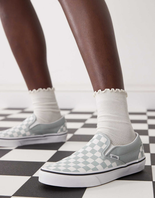 Classic Slip-On Colour Theory Checkerboard Trainers