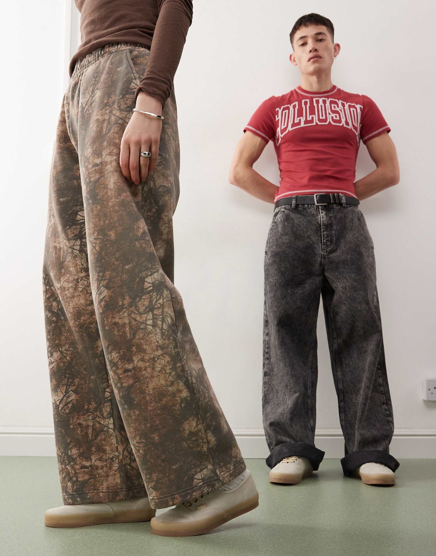 Authentic Suede Trainers With Crepe Sole