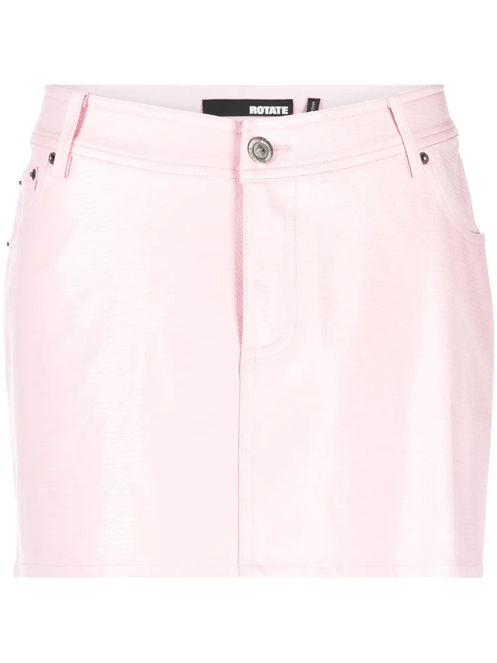 Embossed Sequin Mini Skirt