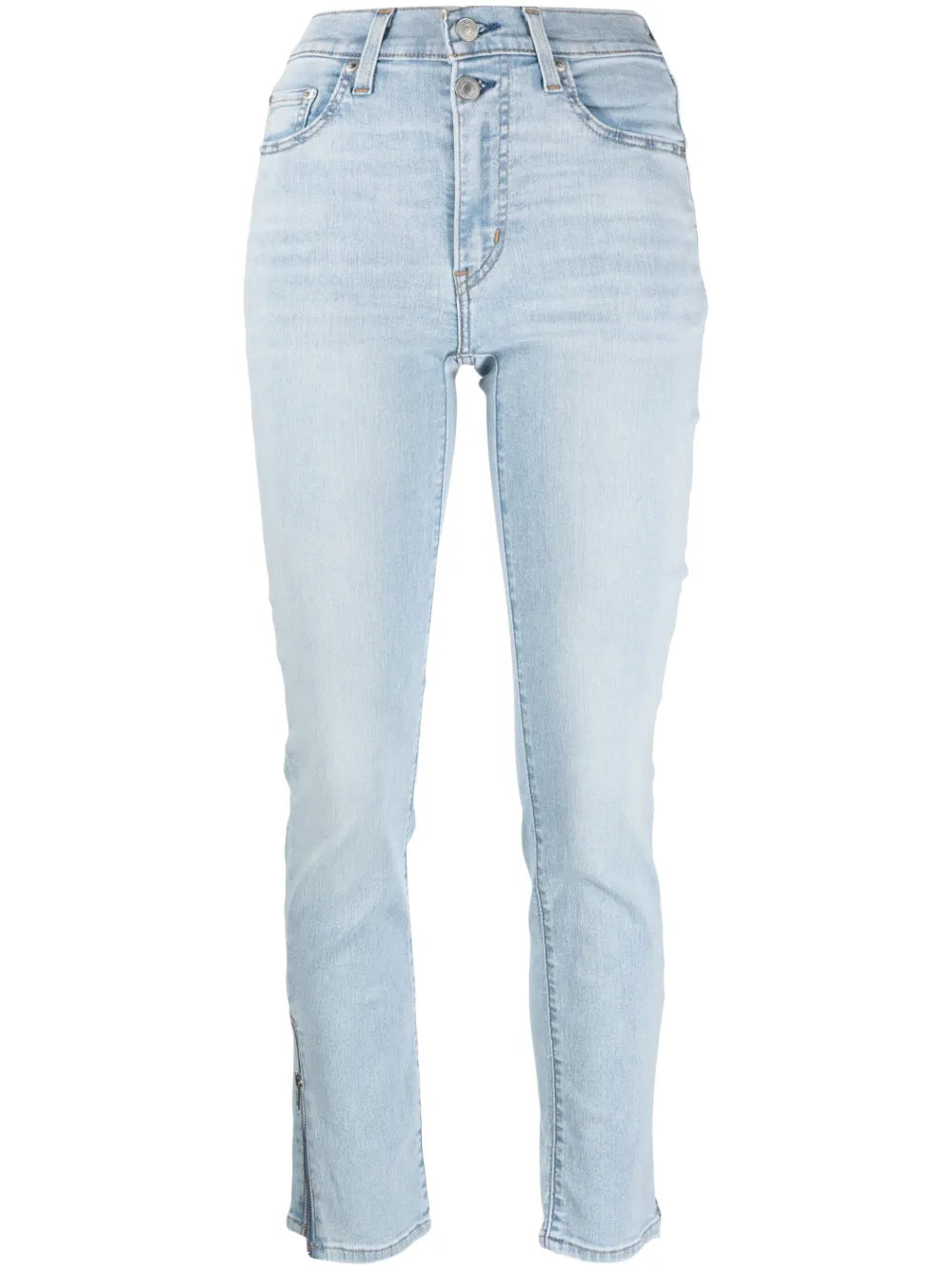 Ankle-Zips Skinny Jeans