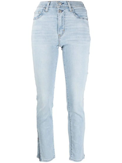 Ankle-Zips Skinny Jeans