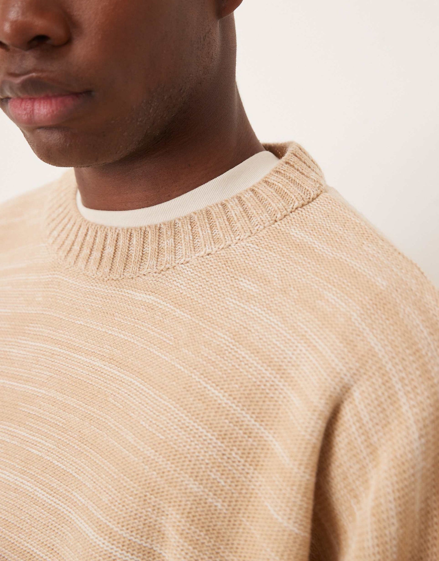 Super Oversized Boxy Fit Knitted Crew Neck Jumper