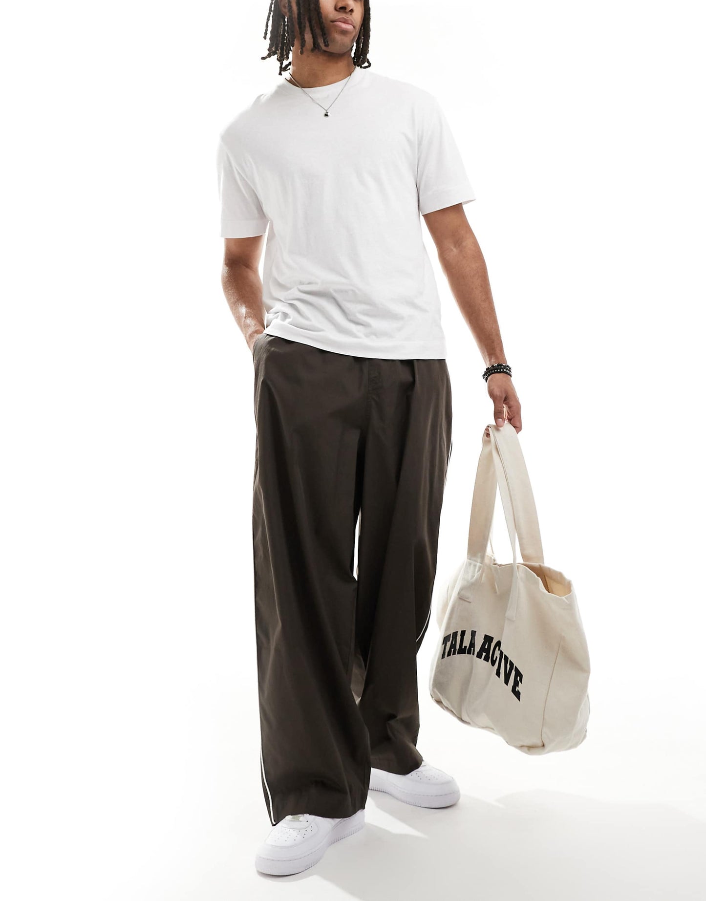 Oversized Baggy Trouser With Side Piping
