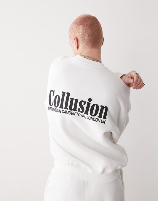 Henley Neck Sweatshirt