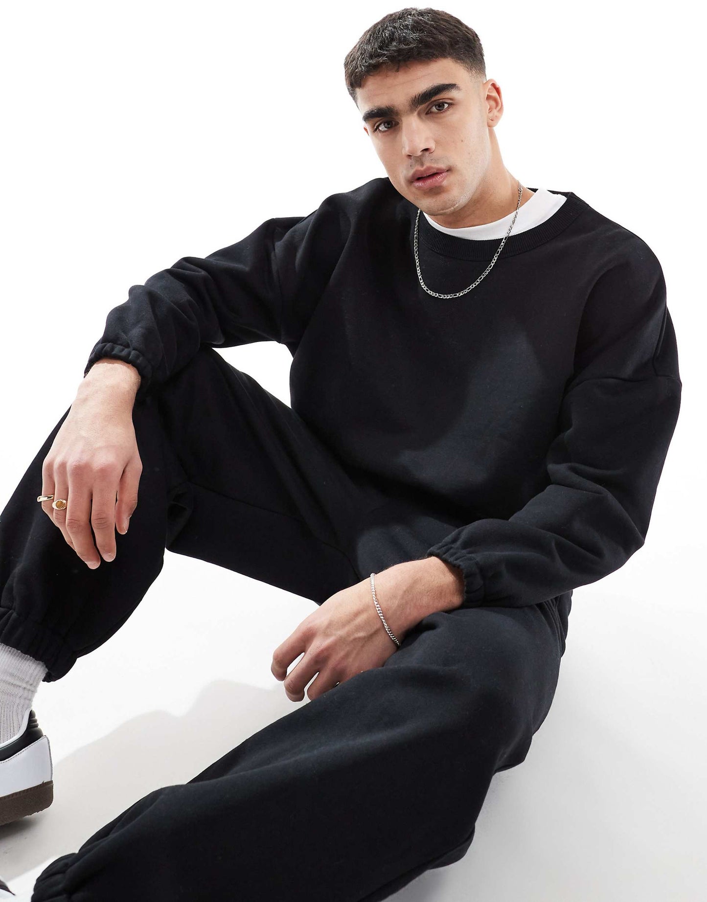 Co-Ord Heavyweight Boxy Oversized Sweatshirt