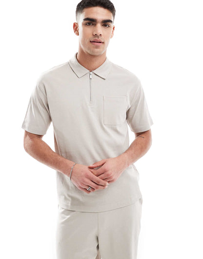 Short Sleeve Polo Shirt Co-Ord