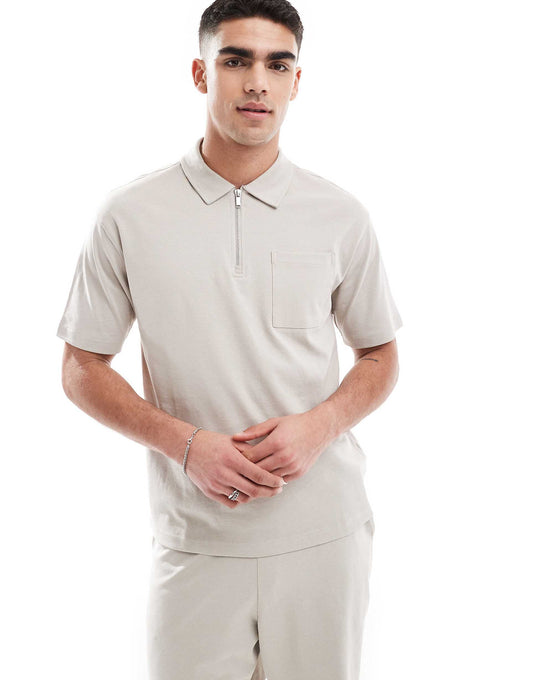 Short Sleeve Polo Shirt Co-Ord