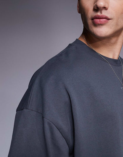 Heavyweight Oversized Boxy Drop Shoulder T-Shirt