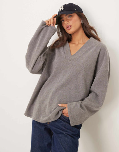 Soft Touch V Neck Jumper