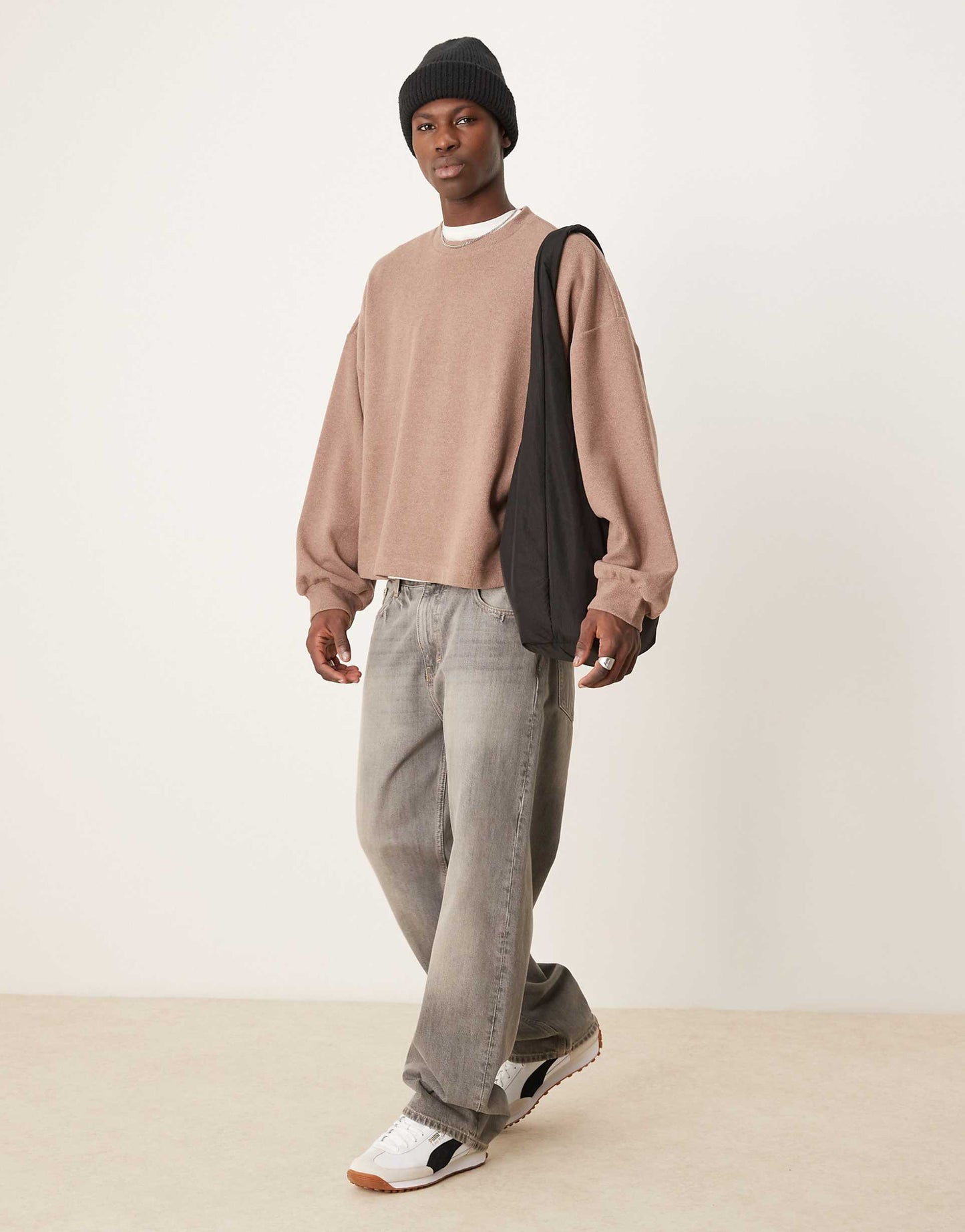 Extreme Oversized Boxy Lightweight Jumper