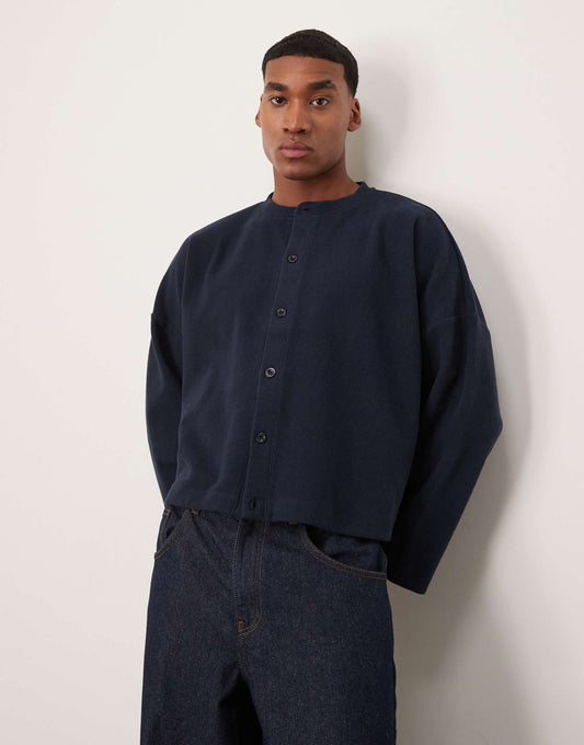 Super Oversized Cropped Cardigan