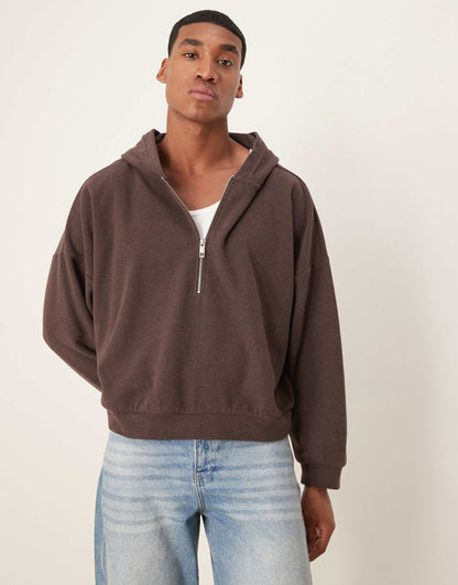 Extreme Oversized Cropped Hoodie