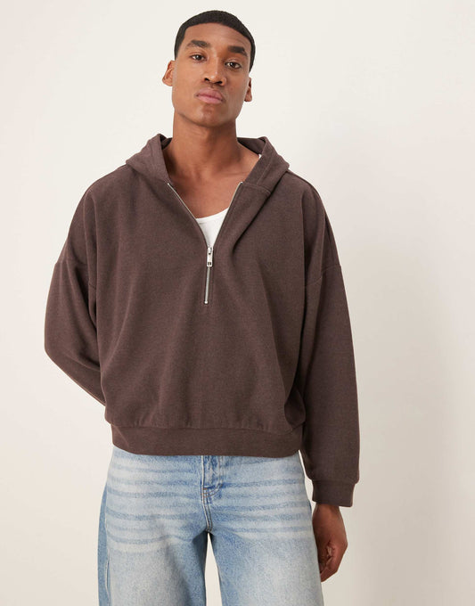 Extreme Oversized Cropped Hoodie