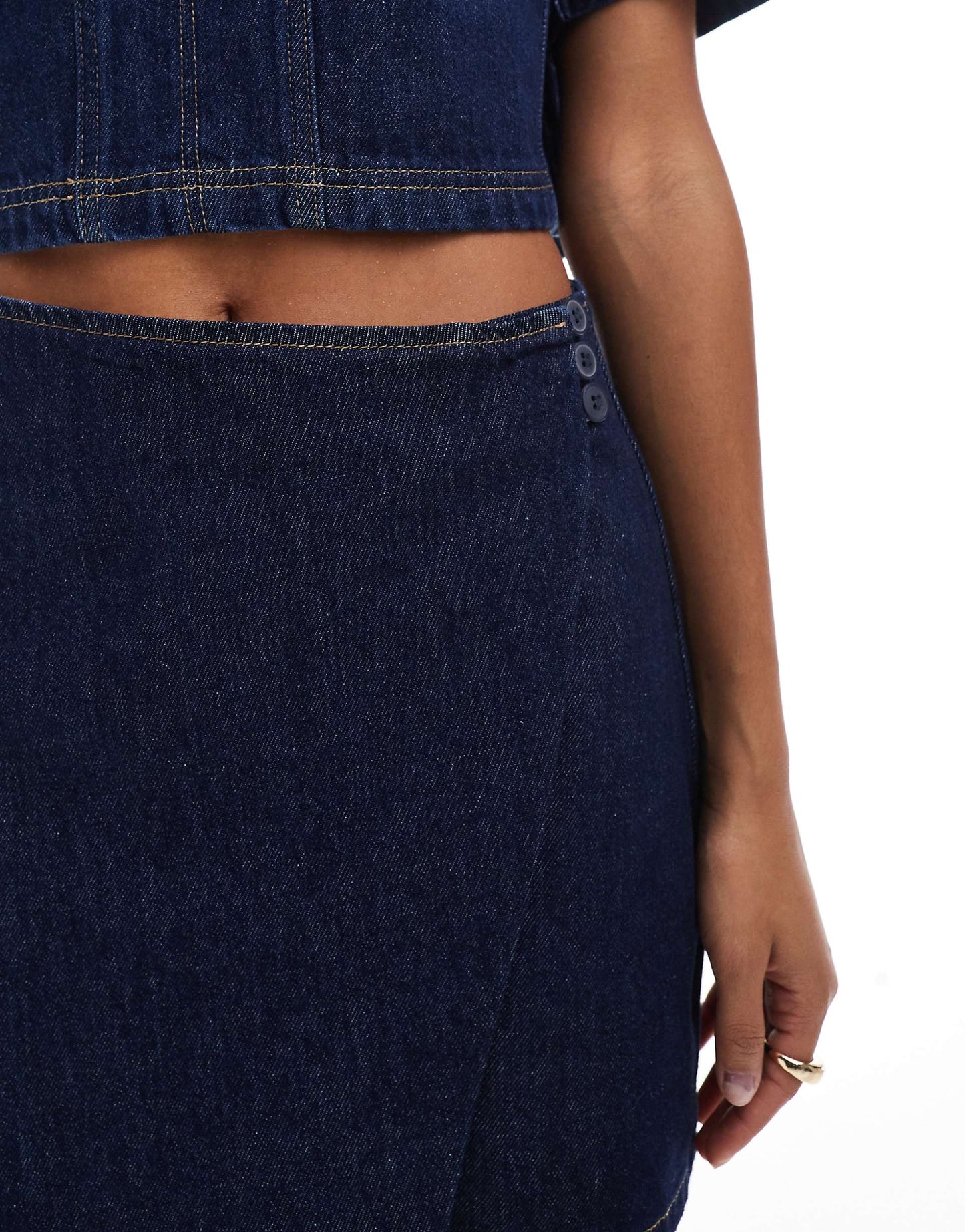 Denim Skort