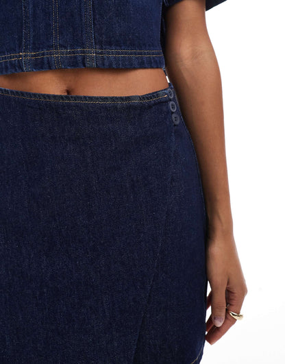 Denim Skort