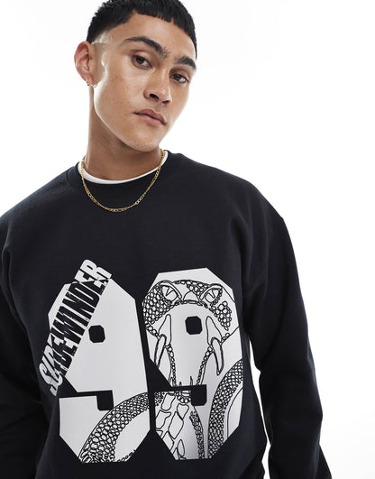 Sidewinder 99 Front Print Sweatshirt