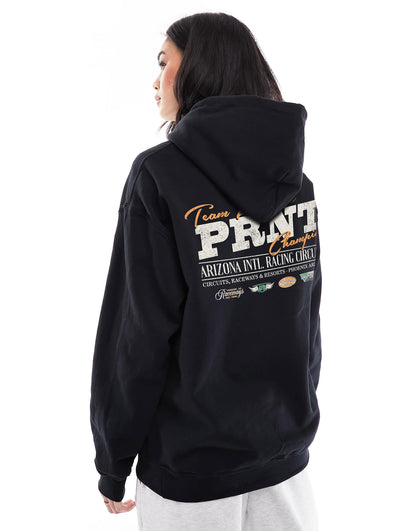 Arizona Raceways Front And Back Print Hood