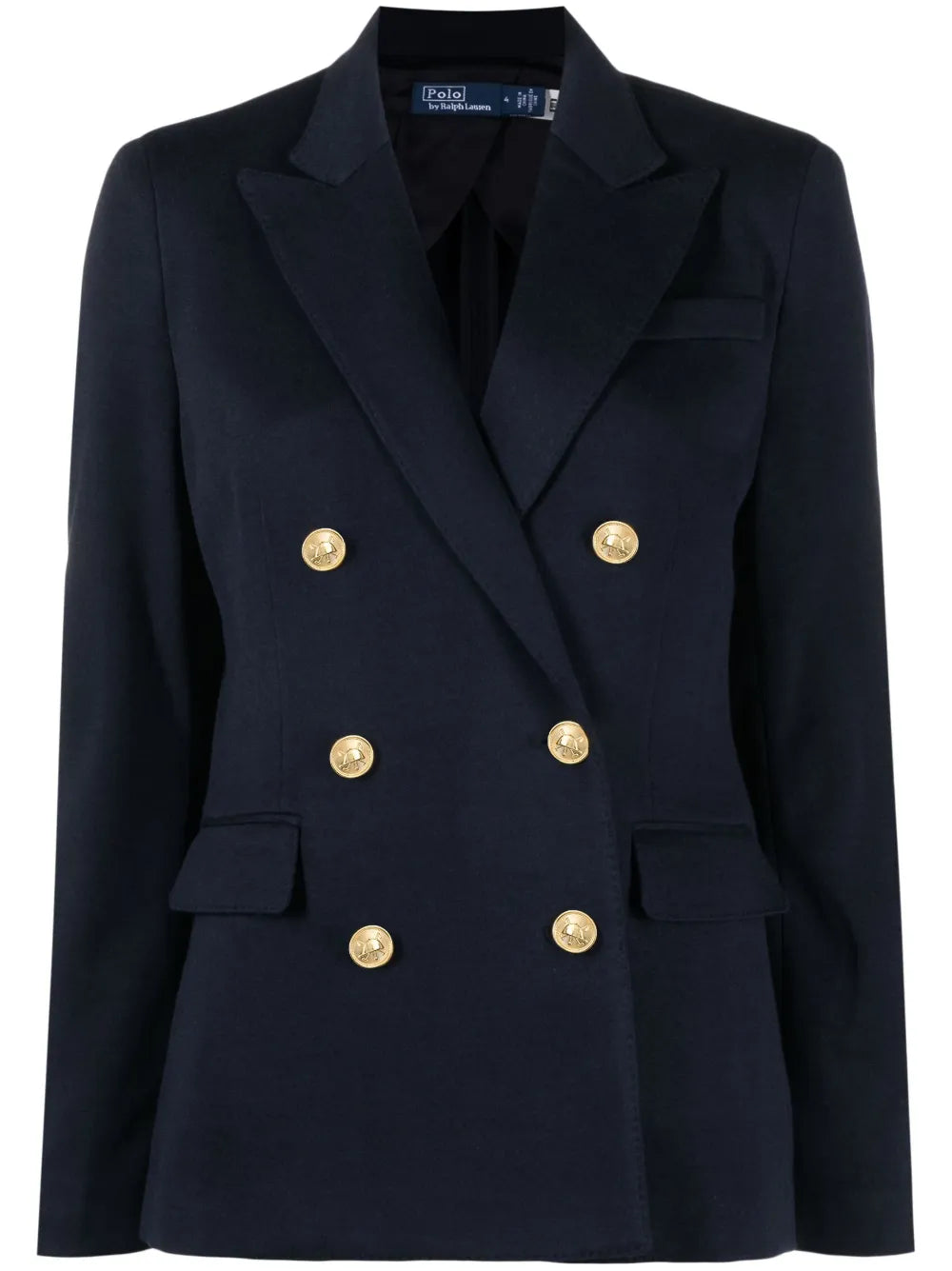 Double-Breasted Knitted Blazer