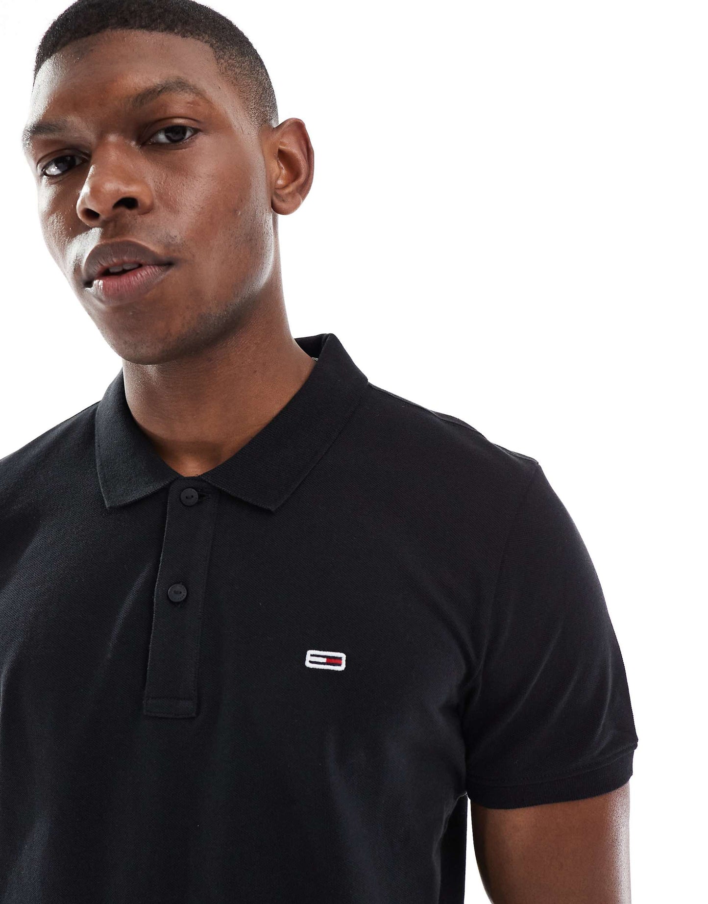 Slim Placket Polo