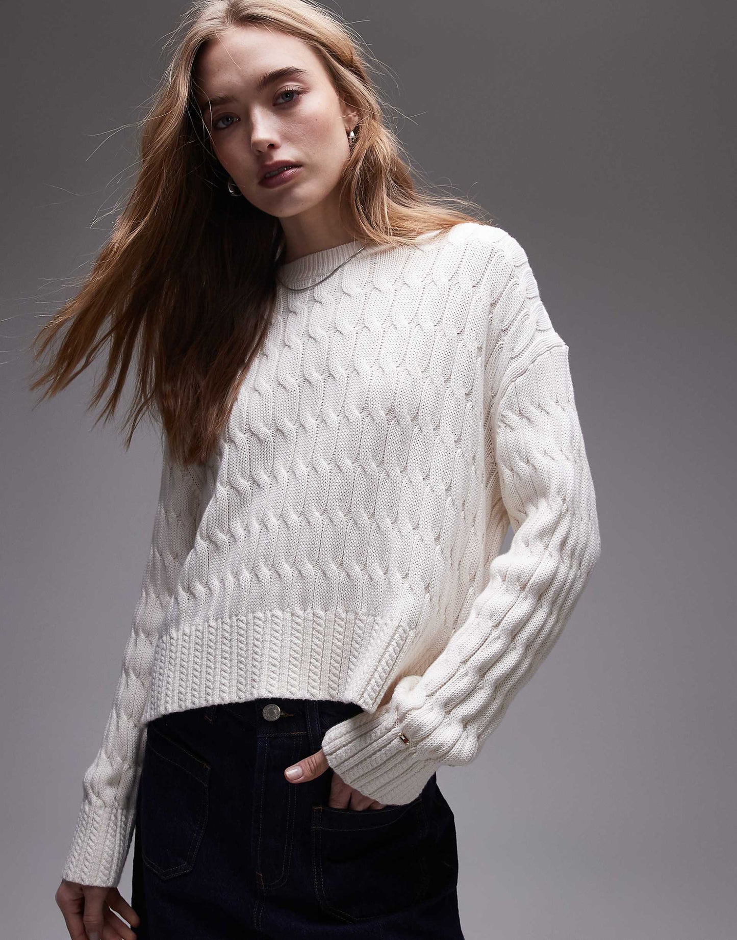 Soft Cable Sweater