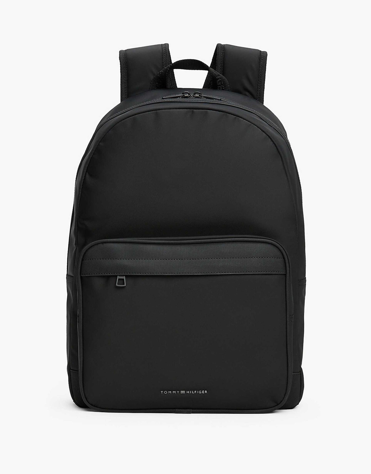 Metal Logo Double Zip Backpack