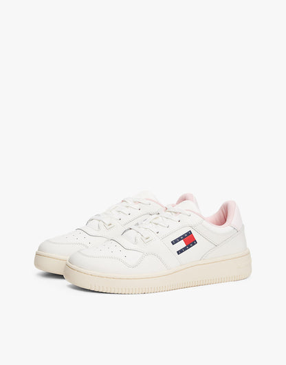 Essential Leather Fine Cleat Basketball Trainers