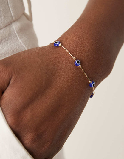 Friendship Bracelet With Eye Detail