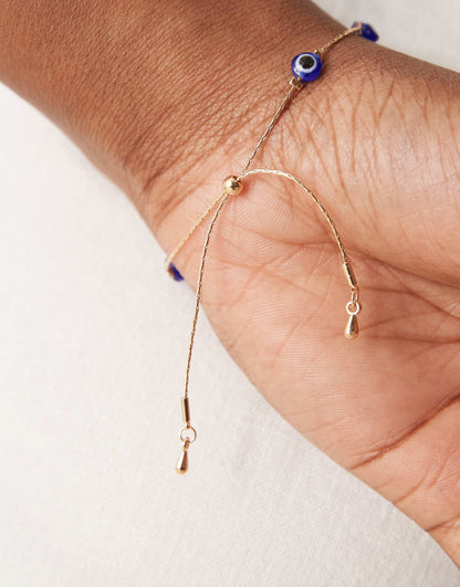 Friendship Bracelet With Eye Detail