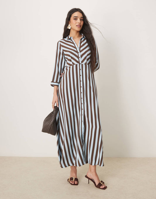 Maxi Shirt Dress