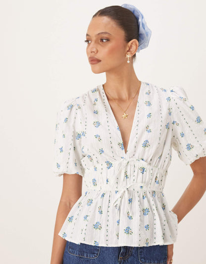 Cordelia Puff Sleeve Top