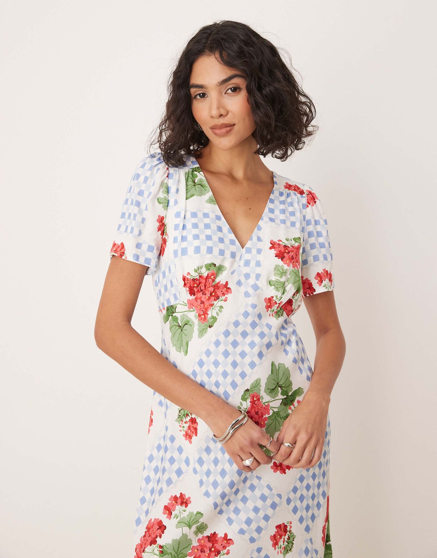 Flora Midi Tea Dress