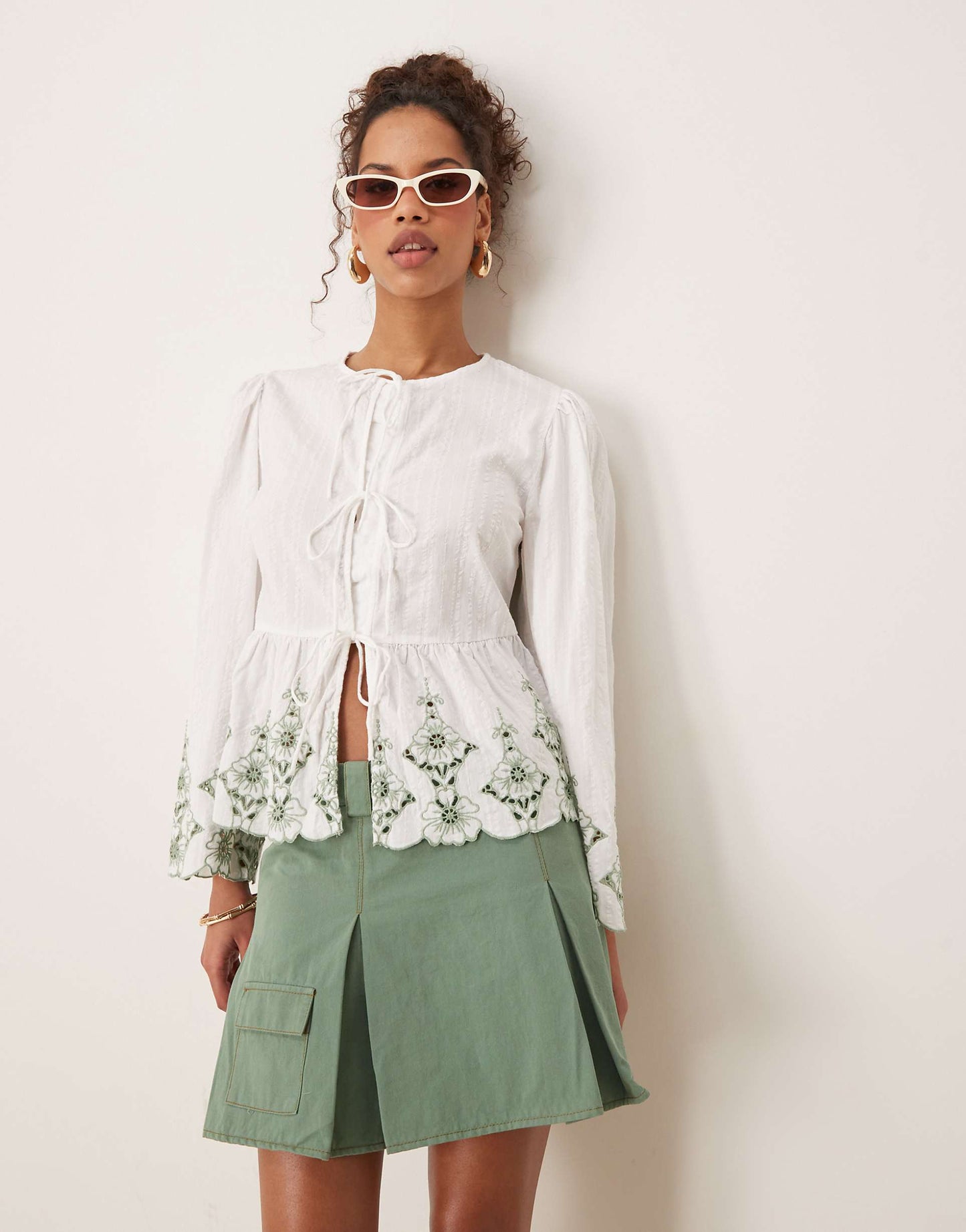 Aramis Embroidered Blouse