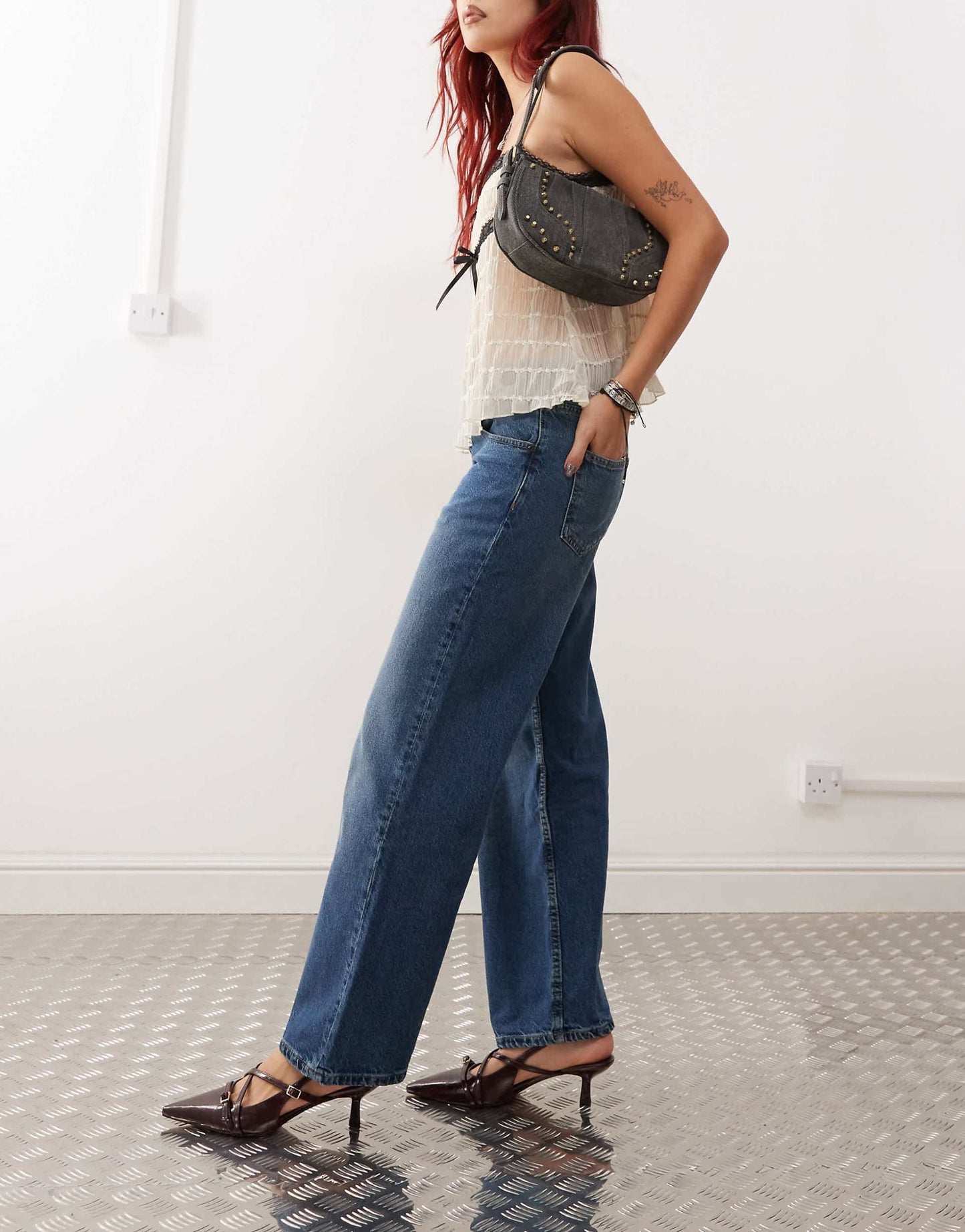 Low Rise Parallel Jeans