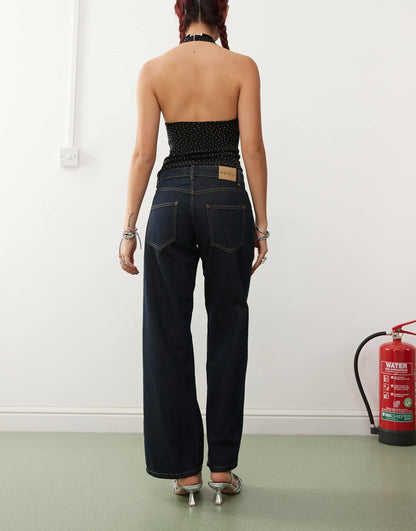 Low Rise Parallel Jeans