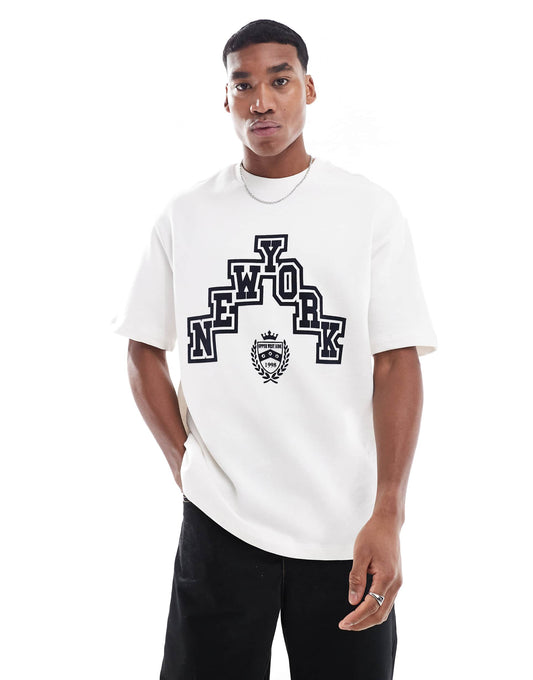 Flock Printed T-Shirt