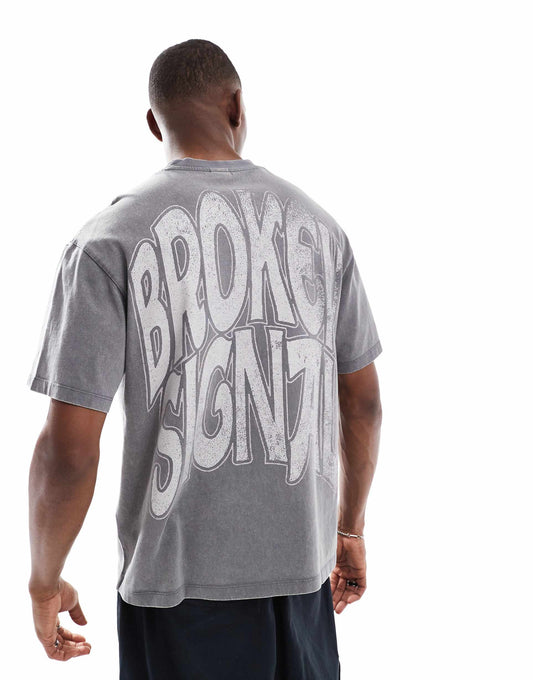 Broken Printed T-Shirt