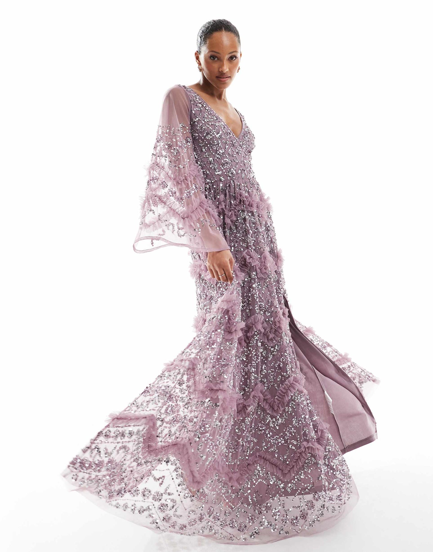 Fully Embellished Maxi Dress