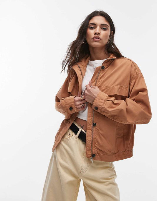 Smart Cotton Bomber Jacket