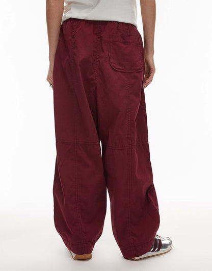 Pull On Cargo Trouser With Waistband