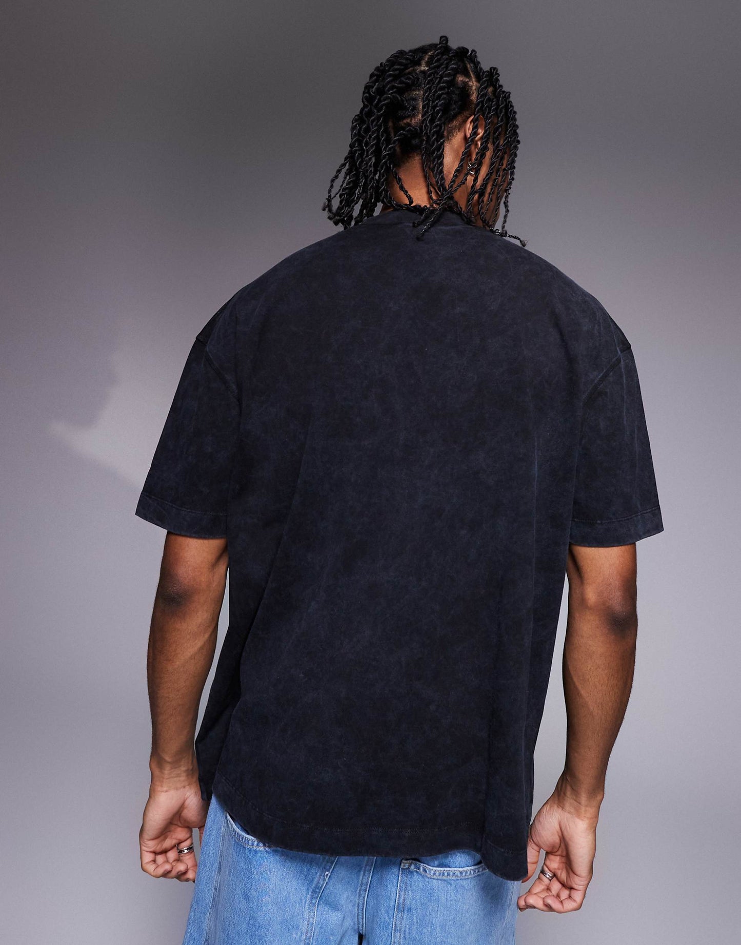 Oversized Heavyweight Washed T-Shirt 220Gsm