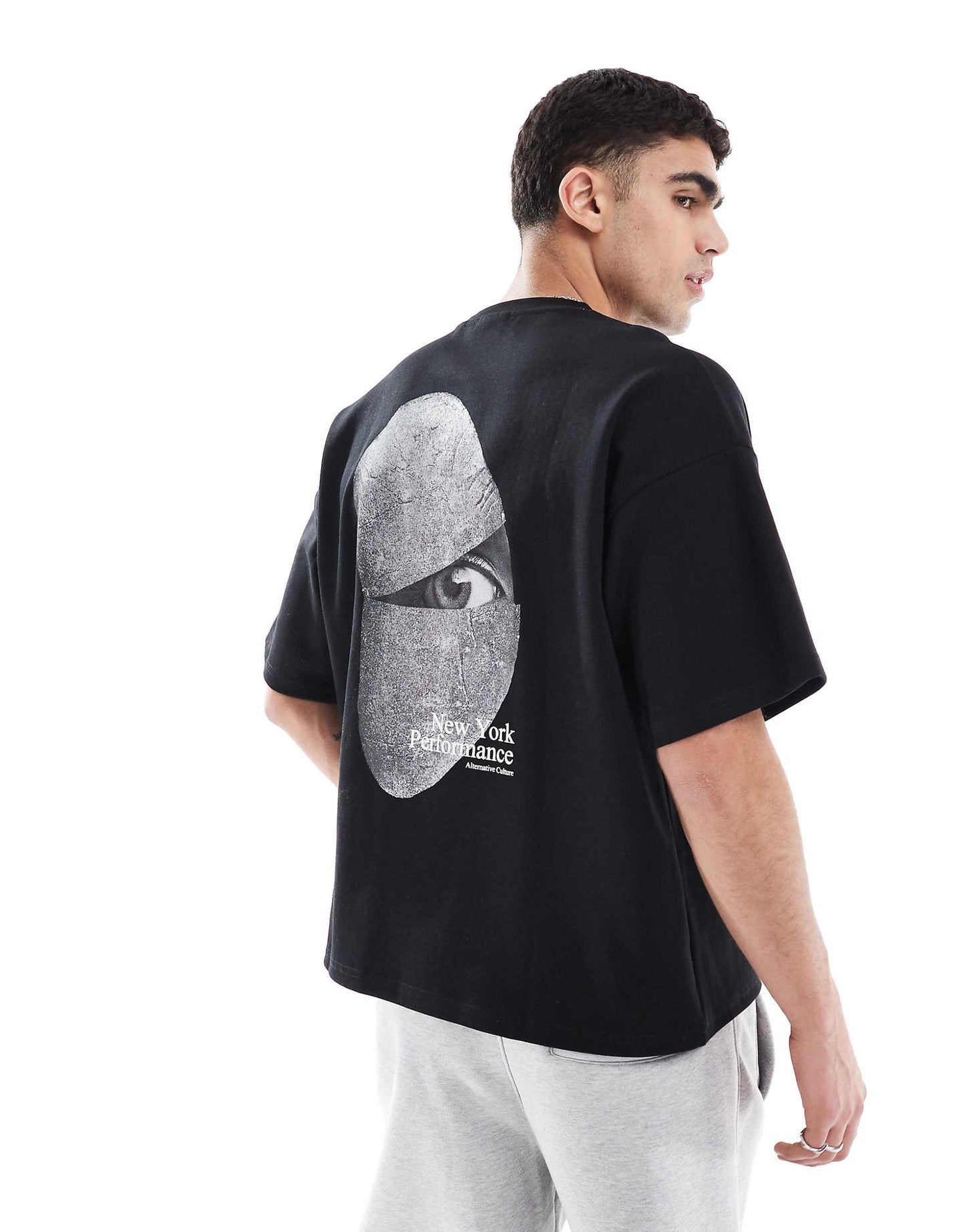 Boxy Stone Graphic T-Shirt
