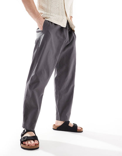 Linen Blend Trousers
