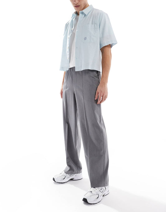 Wide Leg Tailored Trouser