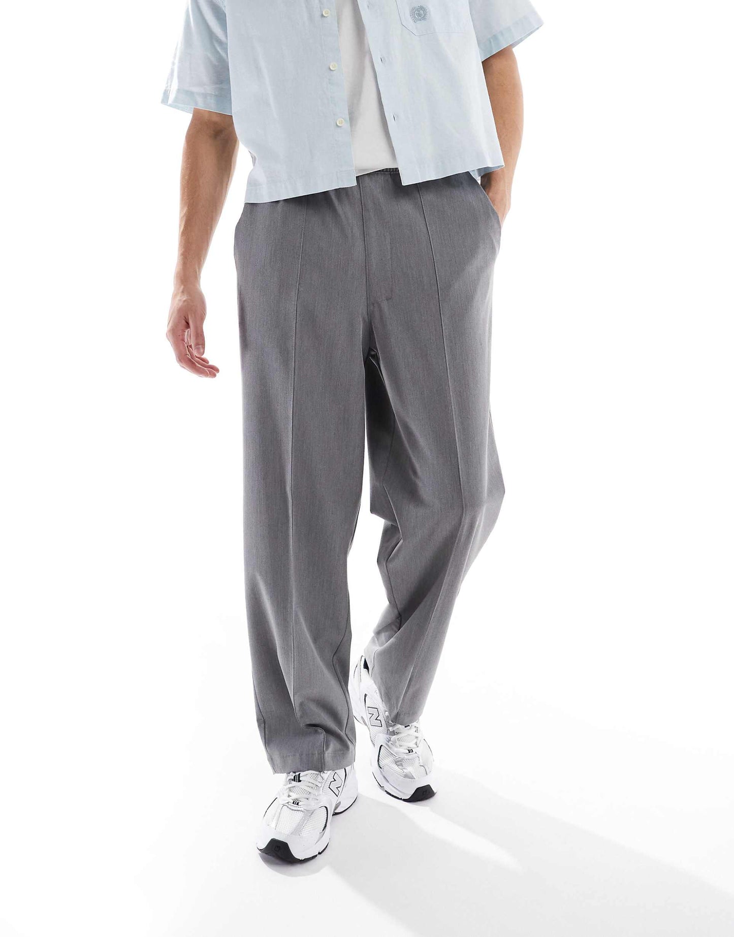 Wide Leg Tailored Trouser