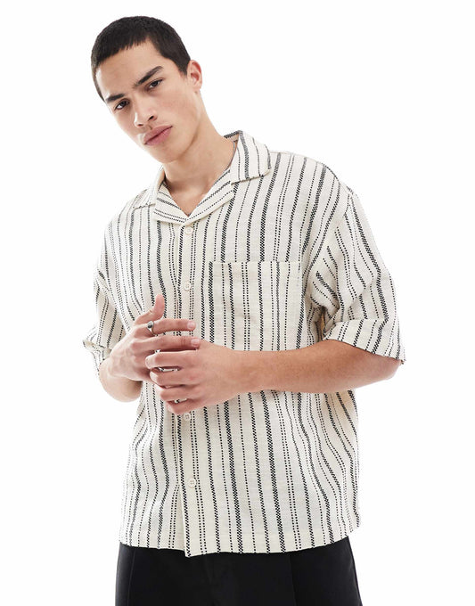 Rustic Striped Shirt