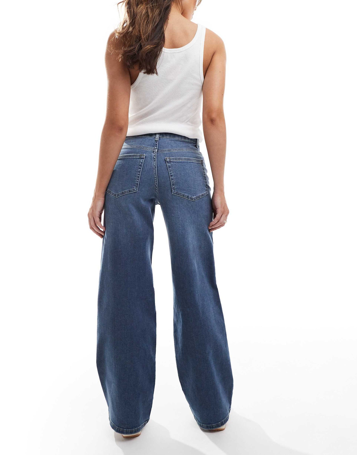 Madison High Waist Wide Leg Jeans