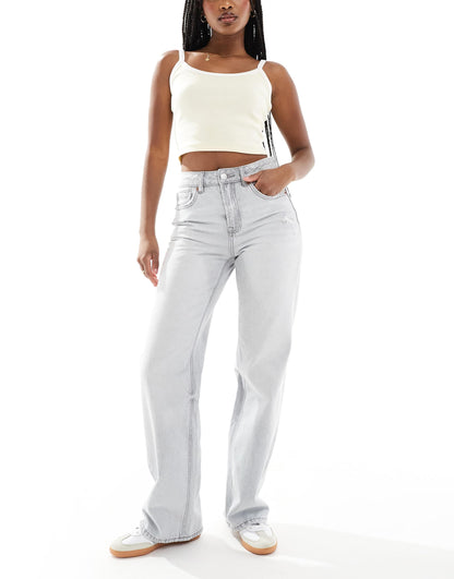 D92 Wide Leg Dad Jeans