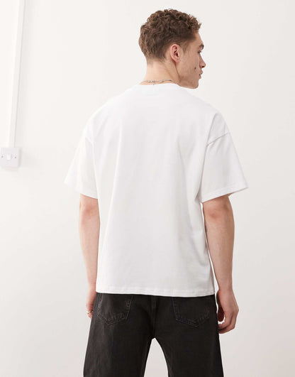 Boxy Fit T-Shirt With Front Graphic Print