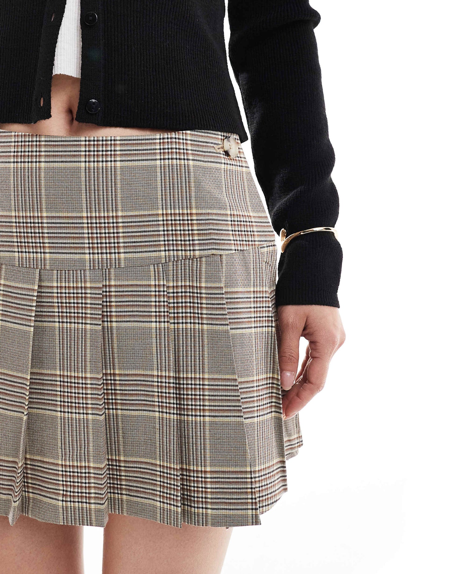 Pleated Mini Skort