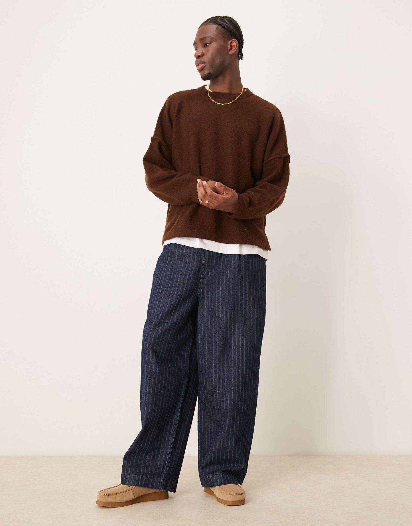 Super Oversized Boxy Knitted Jumper